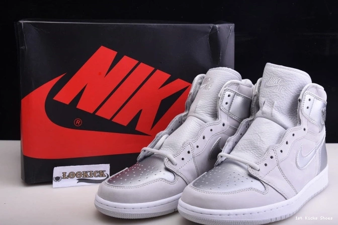 1st Kicks Shoes OG 1 High Japan Air Grey DC1788-029 Neutral Jordan 0707